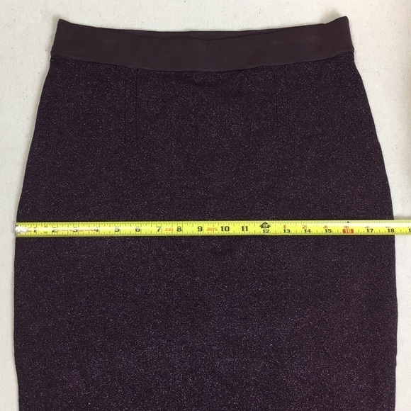 Rag & Bone Marie Metallic Lurex knit Pencil Skirt - Picture 7 of 8